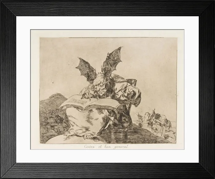 Framed Print : Plate 71 from The Disasters of War (Los Desastres de la Guerra Framed Print : Plate 71 from The Disasters of War (Los Desastres de la Guerra