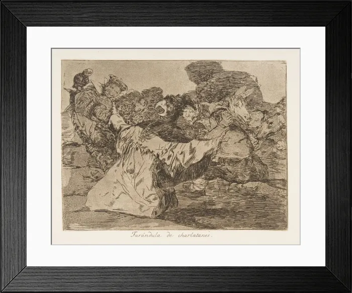 Framed Print : Plate 75 from The Disasters of War (Los Desastres de la Guerra Framed Print : Plate 75 from The Disasters of War (Los Desastres de la Guerra
