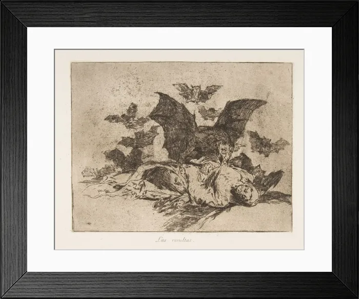 Framed Print : Plate 72 from The Disasters of War (Los Desastres de la Guerra Framed Print : Plate 72 from The Disasters of War (Los Desastres de la Guerra