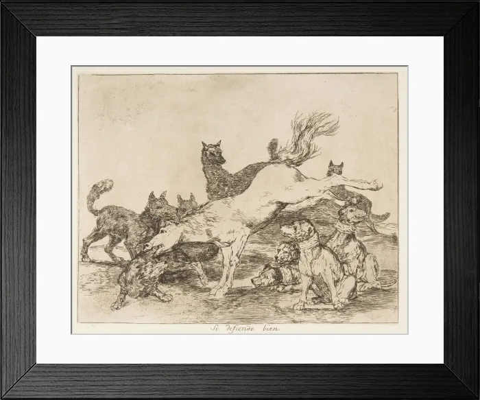 Framed Print : Plate 78 from The Disasters of War (Los Desastres de la Guerra Framed Print : Plate 78 from The Disasters of War (Los Desastres de la Guerra
