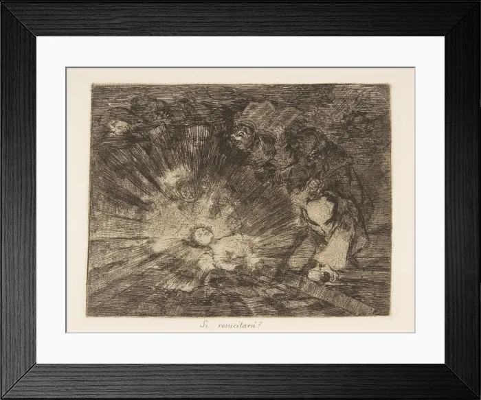 Framed Print : Plate 80 from The Disasters of War (Los Desastres de la Guerra): Wil Framed Print : Plate 80 from The Disasters of War (Los Desastres de la Guerra): Wil