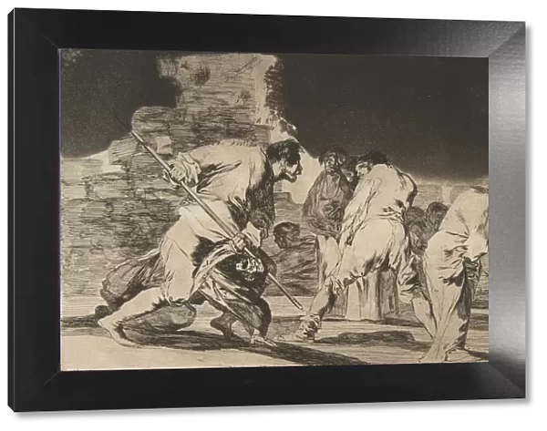 Disparates (Los Proverbios), ca. 1816-23 (published 1864). Creator: Francisco Goya