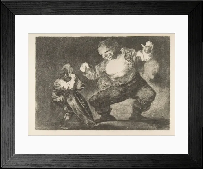 Framed Print : Plate 4 from the Disparates : Simpleton, ca. 1816-23 (published between 1854-63) Framed Print : Plate 4 from the Disparates : Simpleton, ca. 1816-23 (published between 1854-63)