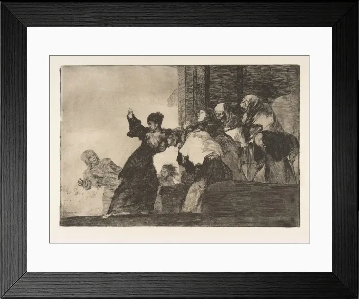 Framed Print : Plate 11 from the Disparates : Poor Folly, ca. 1816-23 (published 1864) Framed Print : Plate 11 from the Disparates : Poor Folly, ca. 1816-23 (published 1864)