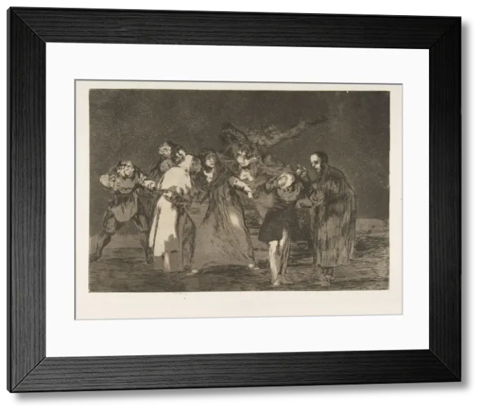 Framed Print : Plate 16 from the Disparates : Wounds heal quicker than hasty words, ca Framed Print : Plate 16 from the Disparates : Wounds heal quicker than hasty words, ca