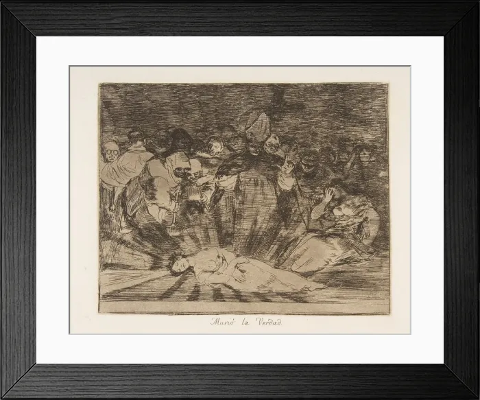 Framed Print : Plate 79 from The Disasters of War (Los Desastres de la Guerra Framed Print : Plate 79 from The Disasters of War (Los Desastres de la Guerra