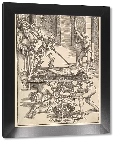 Martyrdom of St. Lawrence, ca. 1505. Creator: Hans Baldung