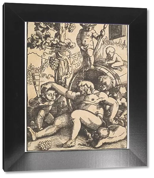 The Drunk Bacchus, ca. 1520. Creator: Hans Baldung