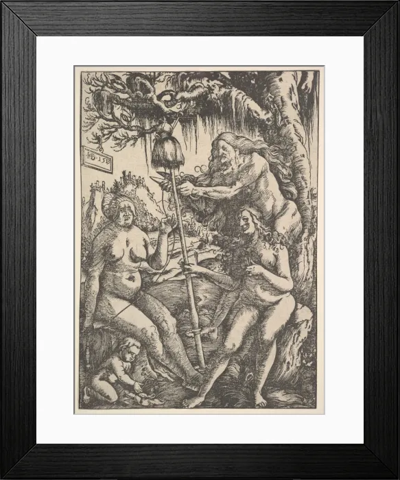 Framed Print : The Three Fates: Lachesis, Atropos and Klotho, 1513. Creator: Hans Baldung Framed Print : The Three Fates: Lachesis, Atropos and Klotho, 1513. Creator: Hans Baldung