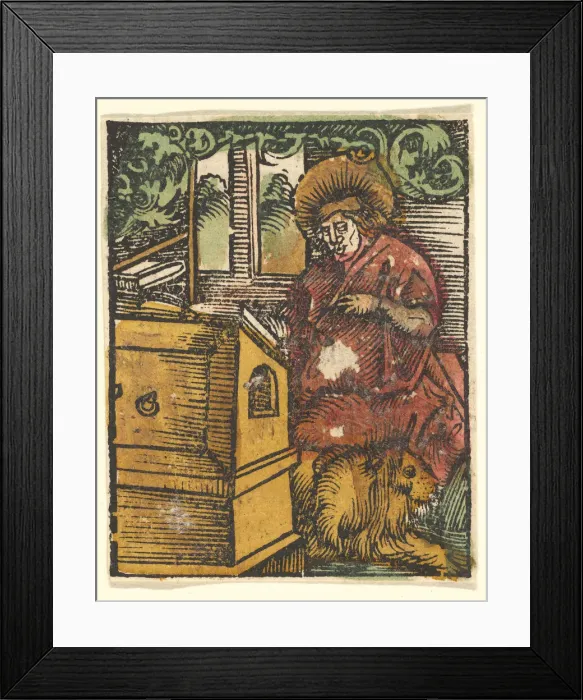 Framed Print : St. Mark (copy), after 1512. Creator: Unknown