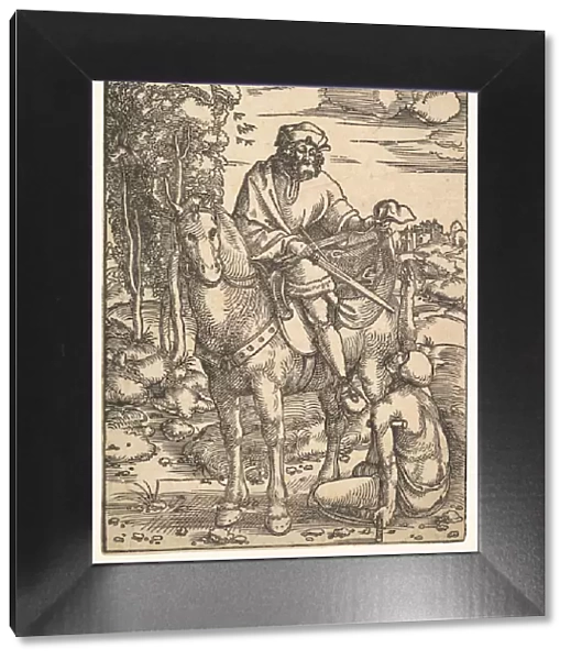 Saint Martin on Horseback, 15th-16th Century. Creator: Hans Baldung