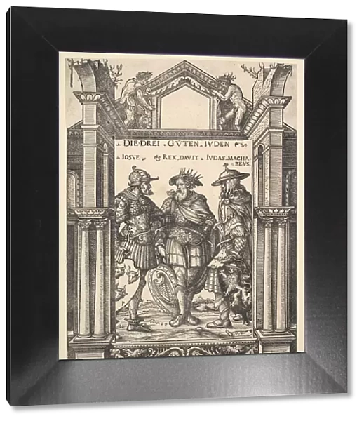 The Three Jewish Heroes (Die Drei Guten Juden), from Heroes and Heroines, 1516