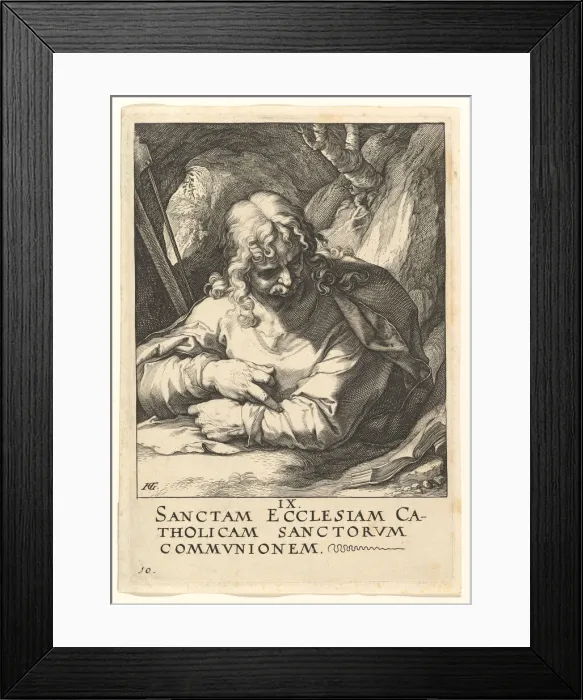 Framed Print : St. James the Less, from Christ, the Apostles and St. Paul with the Creed, ca. 1589 Framed Print : St. James the Less, from Christ, the Apostles and St. Paul with the Creed, ca. 1589