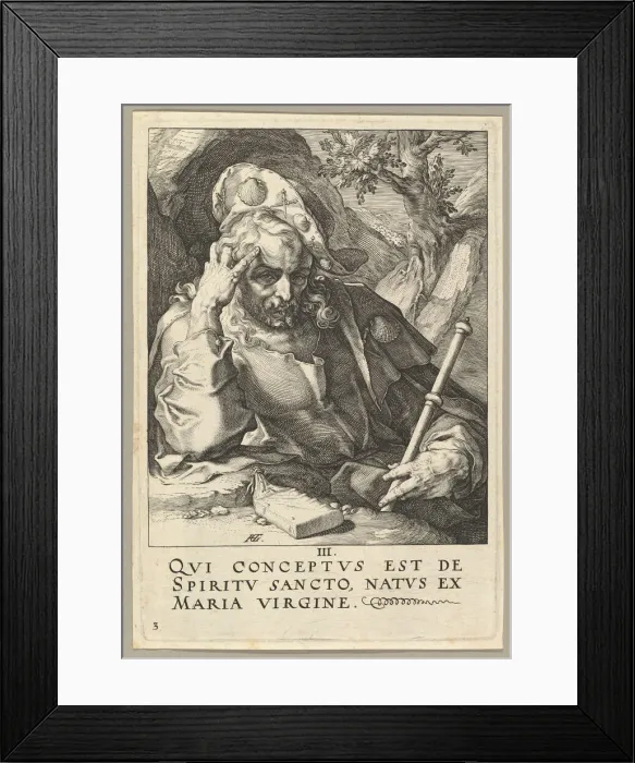 Framed Print : St. James the Great, from Christ, the Apostles and St. Paul with the Creed, ca. 1589 Framed Print : St. James the Great, from Christ, the Apostles and St. Paul with the Creed, ca. 1589