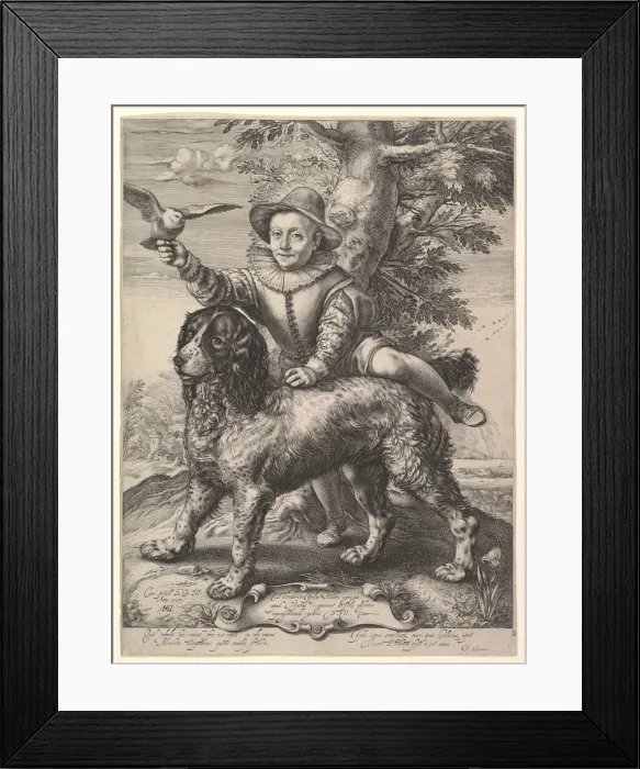 Framed Print : Frederick de Vries, 1597. Creator: Hendrik Goltzius Framed Print : Frederick de Vries, 1597. Creator: Hendrik Goltzius