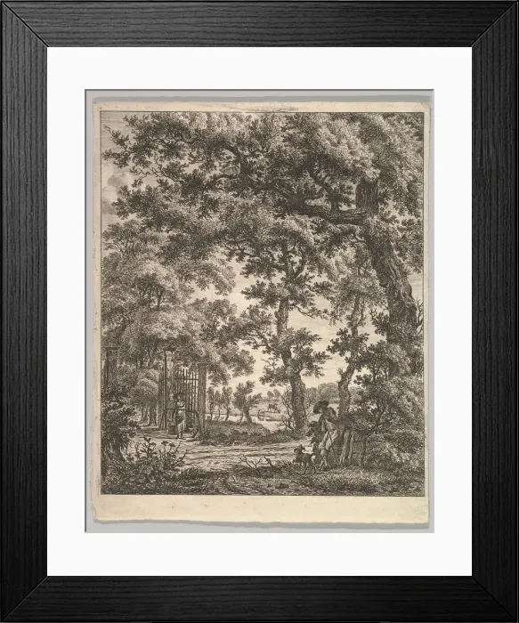 Framed Print : Landscape. n. d. Creator: Hermanus Fock Framed Print : Landscape. n. d. Creator: Hermanus Fock