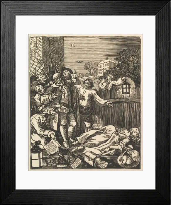 Framed Print : Cruelty in Perfection, 1790. Creator: J Bell Framed Print : Cruelty in Perfection, 1790. Creator: J Bell
