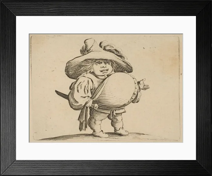 Framed Print : L Homme au Gros Ventre Orned une Rangee de Boutons Framed Print : L Homme au Gros Ventre Orned une Rangee de Boutons