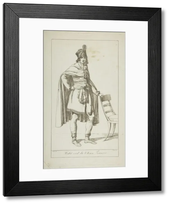 Framed Print : Civil Garb of the French Citizen, 1794. Creator: Vivant Denon Framed Print : Civil Garb of the French Citizen, 1794. Creator: Vivant Denon