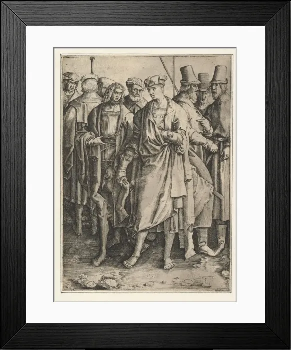 Framed Print : Group of Armed Men (copy). n. d. Creator: Jan Muller Framed Print : Group of Armed Men (copy). n. d. Creator: Jan Muller