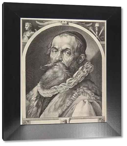 Portrait of Hendrick Goltzius, ca. 1617. Creator: Jan Muller