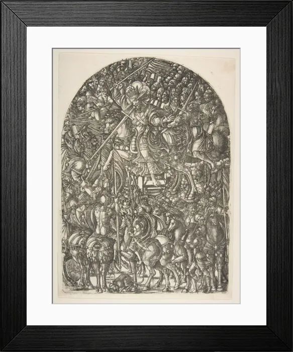 Framed Print : Christ mounted on a white Horse, from the Apocalypse. n. d. Creator: Jean Duvet Framed Print : Christ mounted on a white Horse, from the Apocalypse. n. d. Creator: Jean Duvet