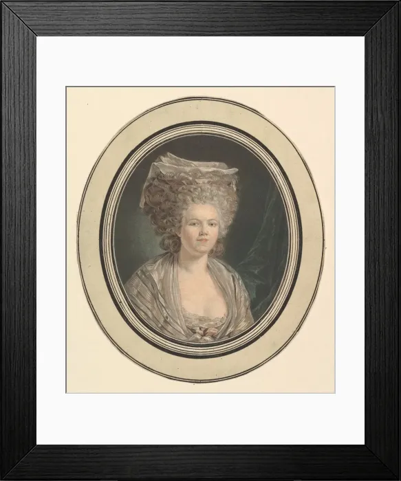 Framed Print : Mademoiselle Rose Bertin, Dressmaker to Marie-Antoinette. n. d Framed Print : Mademoiselle Rose Bertin, Dressmaker to Marie-Antoinette. n. d