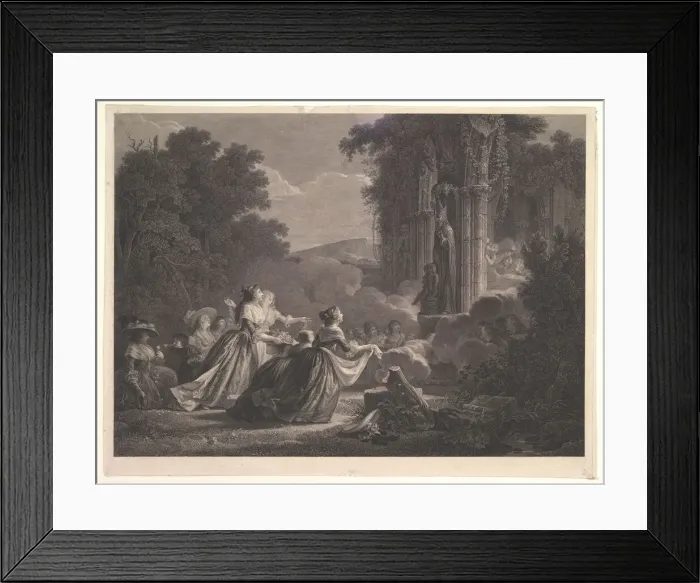 Framed Print : Pelerinage a Saint Nicolas. n. d. Creator: Unknown Framed Print : Pelerinage a Saint Nicolas. n. d. Creator: Unknown