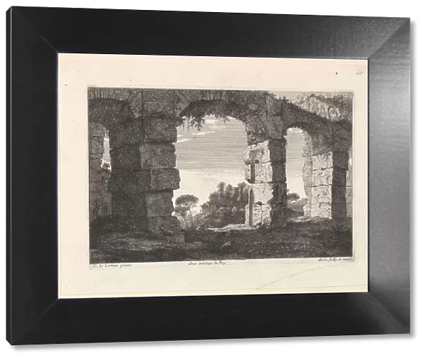Ruines d Aqueduc. Creator: Jean Morin