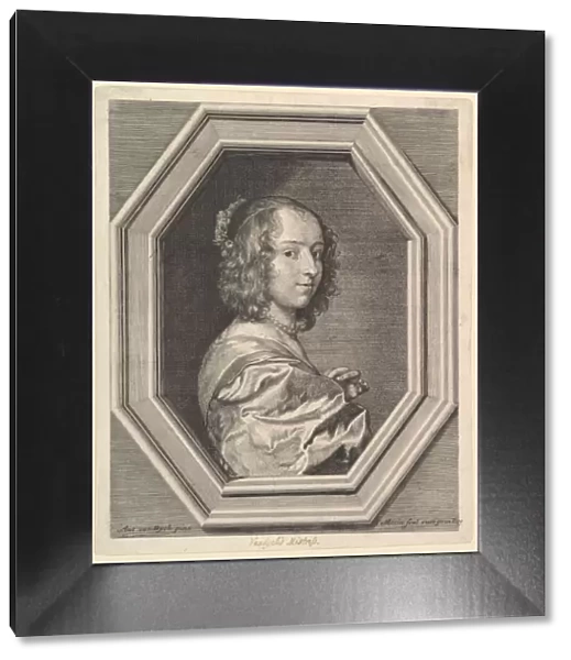 Marguerite Lemon, maitresse d Antoine van Dyck. Creator: Jean Morin