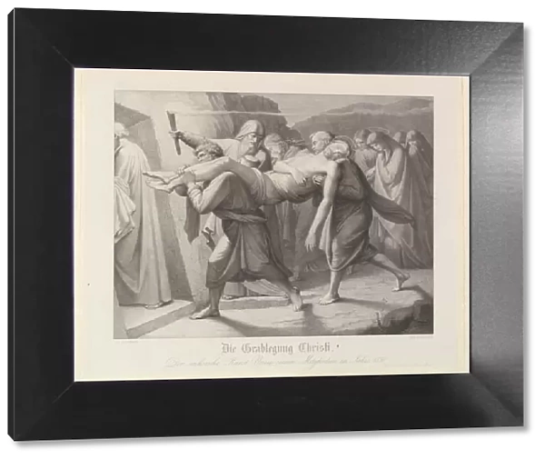The Entombment, 1850. Creator: Unknown