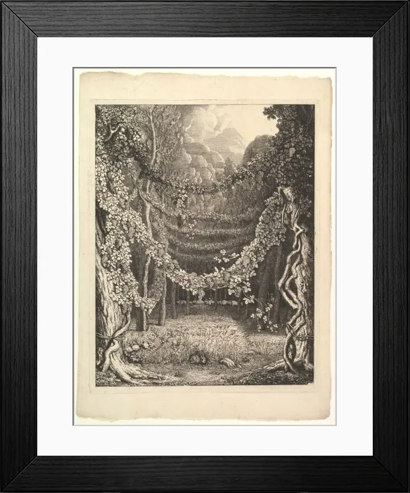 Framed Print : Frontispiece for Heft IV of Homer nach Antiken gezeichnet Framed Print : Frontispiece for Heft IV of Homer nach Antiken gezeichnet