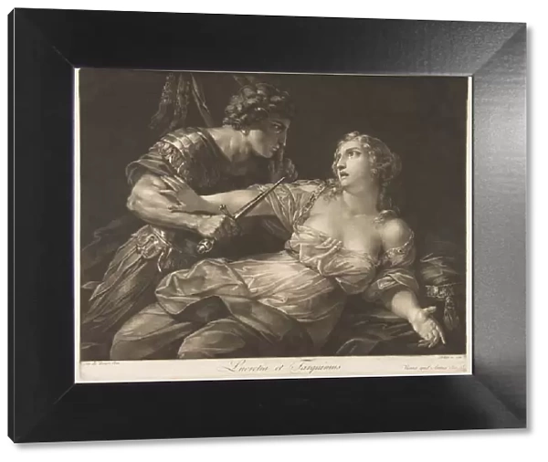 Tarquin and Lucretia, 1792. Creator: Johann Peter Pichler