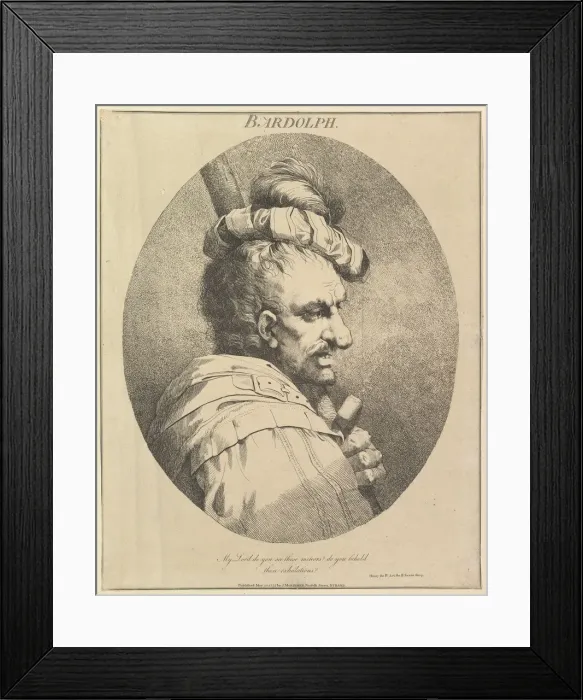 Framed Print : Bardolph (Twelve Characters from Shakespeare), May 20, 1775 Framed Print : Bardolph (Twelve Characters from Shakespeare), May 20, 1775