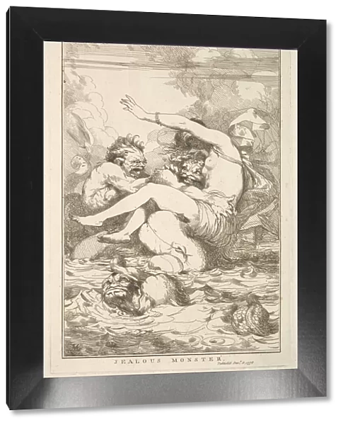 Jealous Monster (from Fifteen Etchings Dedicated to Sir Joshua Reynolds), December 8