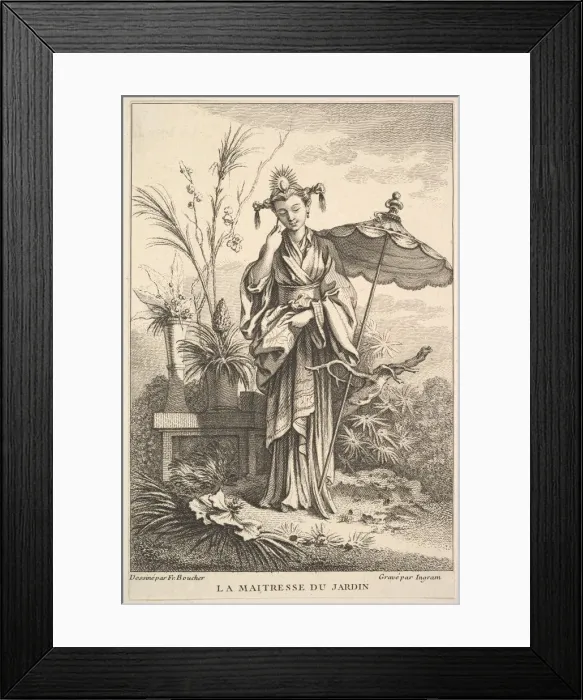 Framed Print : The Master Gardener, 1741-63. Creator: John Ingram Framed Print : The Master Gardener, 1741-63. Creator: John Ingram