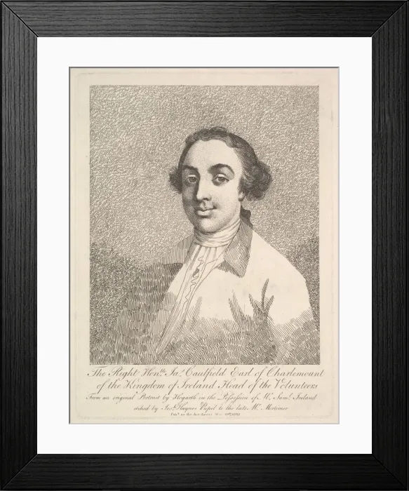 Framed Print : The Right Honorable James Caulfield, Earl of Charlemount of the Kingdom of Irela Framed Print : The Right Honorable James Caulfield, Earl of Charlemount of the Kingdom of Irela
