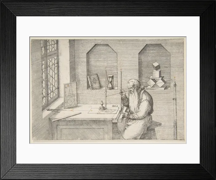 Framed Print : Wenzel Jamnitzer, 16th century. Creator: Jost Ammon Framed Print : Wenzel Jamnitzer, 16th century. Creator: Jost Ammon