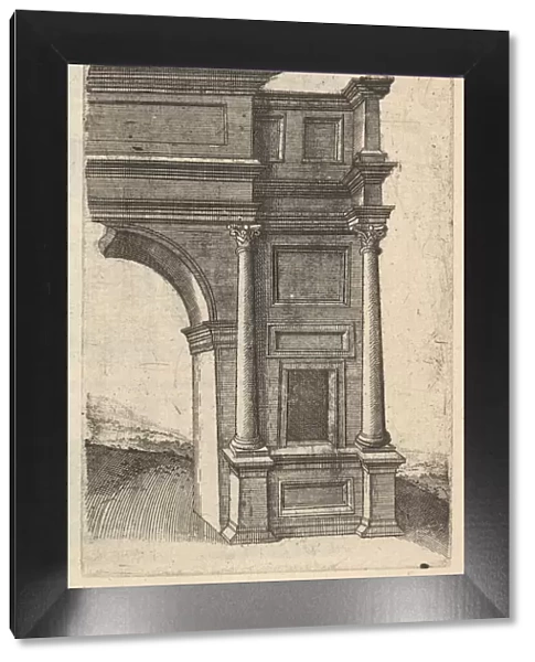 Half of an Arch [Porta Antonae] from the series Ruinarum variarum fabricarum
