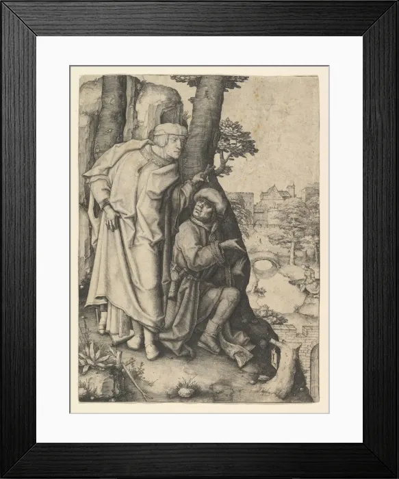 Framed Print : Susanna and the Two Elders, ca. 1508. Creator: Lucas van Leyden Framed Print : Susanna and the Two Elders, ca. 1508. Creator: Lucas van Leyden