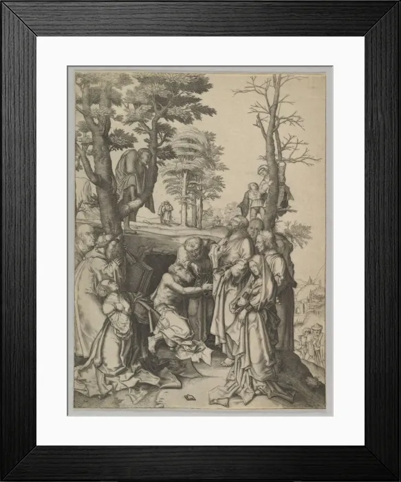 Framed Print : The Raising of Lazarus (copy). n. d. Creator: Unknown Framed Print : The Raising of Lazarus (copy). n. d. Creator: Unknown