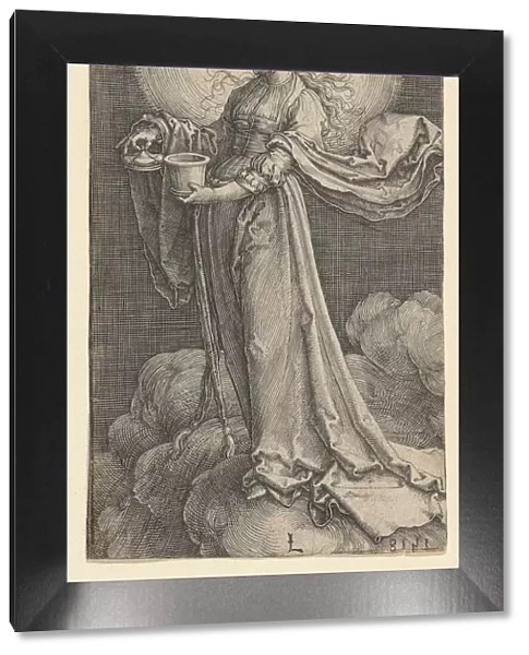 St. Mary Magdalene on the Clouds, 1518. Creator: Lucas van Leyden