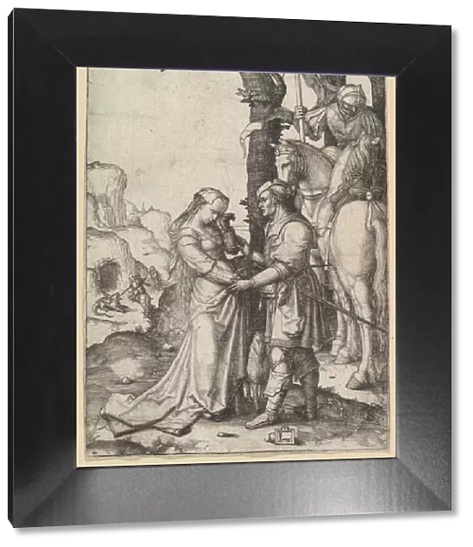 St. George Liberating the Princess, ca. 1508. Creator: Lucas van Leyden