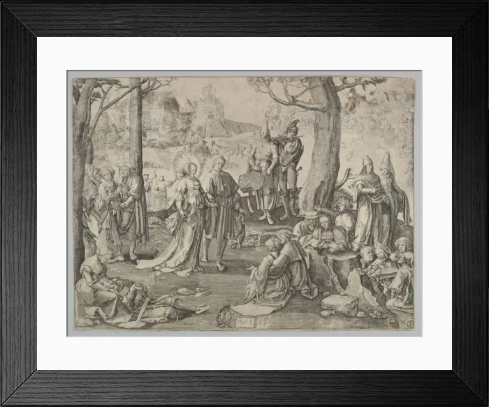 Framed Print : The Dance of St. Mary Magdalene (copy). n. d. Creator: Unknown Framed Print : The Dance of St. Mary Magdalene (copy). n. d. Creator: Unknown