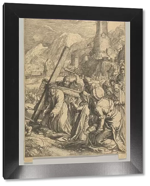 Christ Carrying the Cross, from The Passion of Christ, ca. 1623