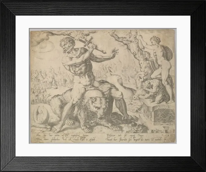 Framed Print : Levi, from the series The Twelve Patriarchs, 1550. Creator: Dirck Volkertsen Coornhert Framed Print : Levi, from the series The Twelve Patriarchs, 1550. Creator: Dirck Volkertsen Coornhert