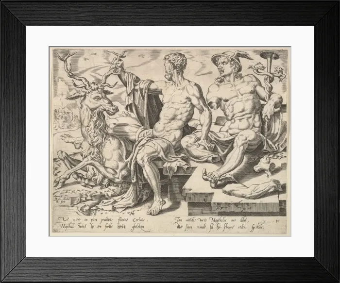 Framed Print : Naphtali, from the series The Twelve Patriarchs, 1550. Creator Framed Print : Naphtali, from the series The Twelve Patriarchs, 1550. Creator