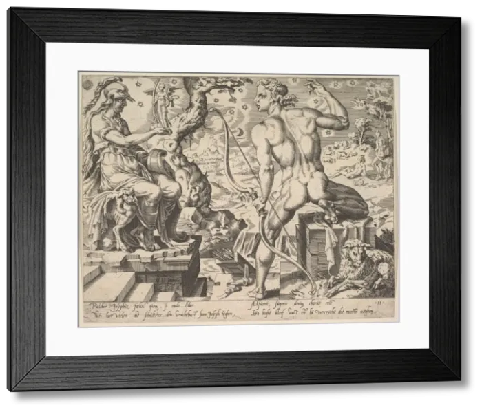 Framed Print : Joseph, from the series The Twelve Patriarchs, 1550. Creator: Dirck Volkertsen Coornhert Framed Print : Joseph, from the series The Twelve Patriarchs, 1550. Creator: Dirck Volkertsen Coornhert