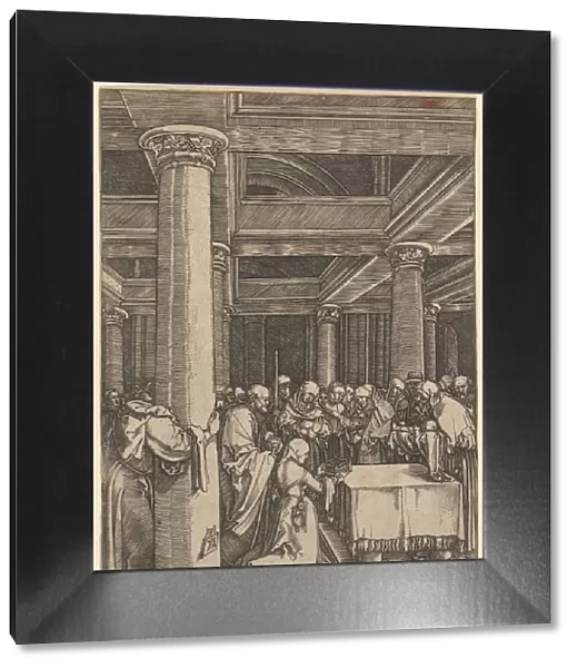 The presentation of Jesus to Simeon in the temple, after Dürer, ca. 1500-1534
