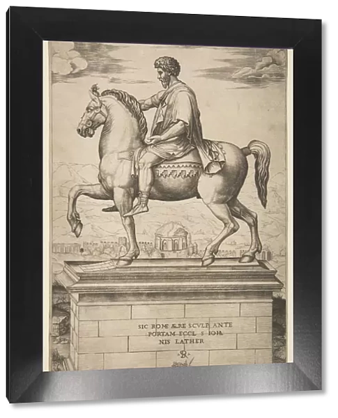 Equestrian Statue of Marcus Aurelius, 1515-27. Creator: Marco Dente